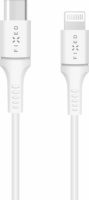 Fixed Cable USB-C apa - Lightning apa Adat és töltőkábel - Fehér (1m)
