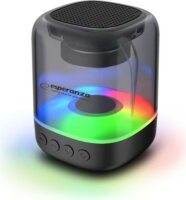 Esperanza EP154 RGB Hordozható bluetooth hangszóró - Fekete