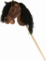 Tootiny Hobby Horse: Barna ló kantárral - 80 cm