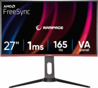 Rampage 27" Voyager VY27R165C Ívelt Gaming Monitor