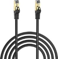 S-link CAT7 UTP kábel 3m - Fekete