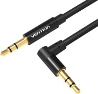 Vention BAKBD-T 3.5mm Jack apa - 3.5mm Jack apa Kábel - Fekete (0.5m)