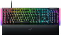 Razer Blackwidow V4 RGB Yellow Switch Vezetékes Gaming Billentyűzet - Német