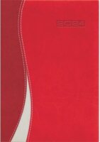 Dayliner Dubai A5 2024 Heti naptár - Piros