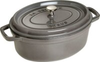 Zwilling Staub La Cocotte 31cm Sütőedény ovális - Grafitszürke