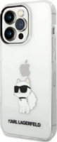 Karl Lagerfeld IML Choupette NFT Apple iPhone 14 Pro Max tok - Átlátszó/Mintás