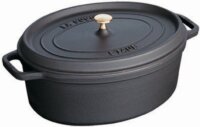 Zwilling Staub La Cocotte 31cm Sütőedény ovális - Fekete