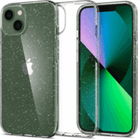 Spigen Liquid Crystal Glitter Apple iPhone 13 Crystal Quartz Tok - Átlátszó