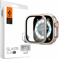 Spigen Glas.tR Slim Pro Apple Watch Ultra Kijelzővédő üveg - Titánium (49mm)