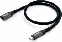 Equip USB-C apa - USB-C anya 3.2 Hosszabbító Kábel - Fekete (0.5m)
