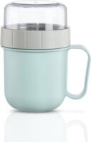 Xavax 500ml Műanyag Müzlis Bögre Tetővel - Pasztellkék