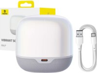 Baseus AeQur V2 Hordozható bluetooth hangszóró - Fehér