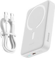 Baseus Fast Charge MagSafe Powerbank 10000mAh (3A / 5V) - Fehér