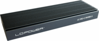 LC-Power LC-M2-C-NVME-3"USB 3.2 Gen. 2 Külső M.2 ház - Fekete