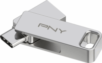 PNY Duo Link USB-A 3.2 64GB Pendrive - Ezüst