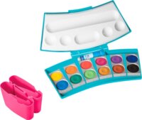 Pelikan ProColor Vízfesték Türkiz/rózsaszín doboz - 12 színű