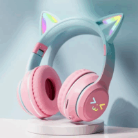 Goodbuy Strange Eyes Wireless Gyerek Headset - Rózsaszín