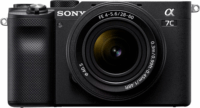 Sony Alpha ILCE-7C Digitális fényképezőgép + 28-60mm KIT - Fekete