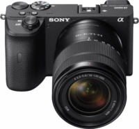 Sony ILCE-6600M Digitális fényképezőgép + 18-135mm objektív - Fekete