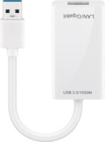 Goobay 95442 USB-A apa - RJ45 anya Adapter