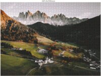 Ambassador Val di Funes Dolomitok (Tobias Haegg) - 1000 darabos puzzle