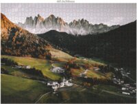 Ambassador Val di Funes Dolomitok (Tobias Haegg) - 1000 darabos puzzle