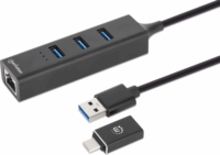 MANHATTAN 180894 USB Type-C 3.0 HUB (3 port)