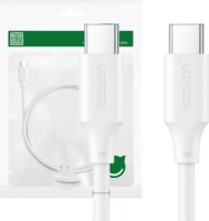 Ugreen US562 USB-C apa - USB-C apa 2.0 Adat és töltőkábel - Fehér (1.5m)