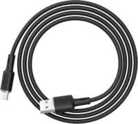Acefast C2-04 USB-A apa - USB-C apa 2.0 Adat és töltő kábel - Fekete (1.2m)