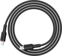 Acefast C2-03 USB-A apa - USB-C apa 2.0 Adat és töltő kábel - Fekete (1.2m)