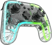 Bionik NeoGlow Wireless Controller - Áttetsző (PC/Android/Nintendo Switch)