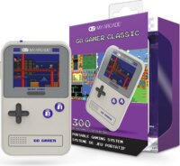 My Arcade Go Gamer Classic 300in1 Szürke&Lila hordozható Retro Játékkonzol