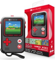 My Arcade Gamer Mini Classic 160in1 Fekete&Piros hordozható Retro Játékkonzol
