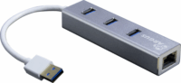 Inter-Tech Argus IT-310-S USB-A 3.0 apa - Gigabit LAN anya + 3x USB-A 3.0 anya Adapter