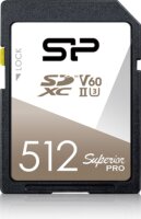 Silicon Power Superior Pro 512GB SDXC UHS-II CL10 Memóriakártya