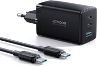 Joyroom TCG01 2x USB-C / USB-A Hálózati töltő - Fekete (65W)
