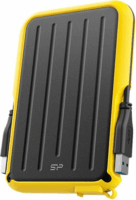 Silicon Power 2TB Armor A66 USB 3.2 Külső HDD - Fekete/Sárga