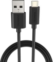 Duracell USB5013A USB-A apa - Micro USB apa 2.0 Adat és töltőkábel - Fekete (1m)