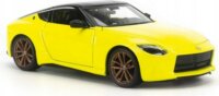 Maisto 2023 Nissan Z sárga autó fém modell (1:24)