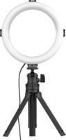 Ulanzi UL-2424 VIJIM K9 Vlogger állvány (Tripod) + RGB Körlámpa - Fekete
