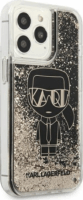 Karl Lagerfeld Liquid Glitter Gatsby Apple iPhone 13 Pro Tok - Fekete/Mintás