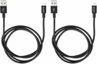 Verbatim 48874 USB-A apa - USB Micro apa adat és töltő kábel - Fehér (1m)