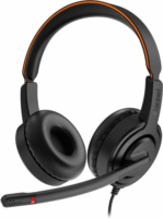 Axtel Voice UC45 Stereo (USB Type-C) Vezetékes Headset - Fekete