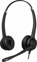 Elite HDvoice MS duo NC (USB-A) Vezetékes Headset - Fekete