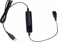 Axtel AXC-USB-A80 USB-A apa - QD anya Adapter - Fekete
