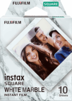 Fujifilm Instax Square Film White Marble Instant fotópapír (10 db / csomag)