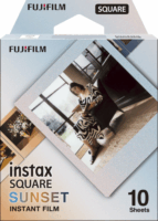 Fujifilm Instax Square Film Sunset Rainbow Instant fotópapír (10 db / csomag)