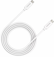 Canyon UC-42 USB-C apa - USB-C apa 4.0 Adat és töltőkábel - Fehér (2m)
