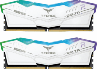 TeamGroup 32GB / 6400 T-Force Delta RGB White DDR5 RAM KIT (2x16GB)