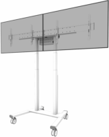 NewStar ADM-875WH2 42"-65" Duplaképernyős adapter TV tartókonzolhoz - Fehér